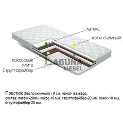 Матрас беспружинный Престиж
